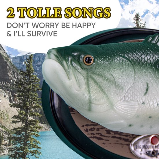 Funny Playing Big Mouth Billy Bass Gemmy Vintage 1999 - Poisson Chantant, Décoration Animée, Neuf En Boîte Billy Bass Neuf Scellé 1999