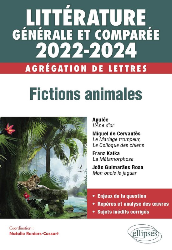 Littérature générale et comparée - Fictions animales - A ... - cover