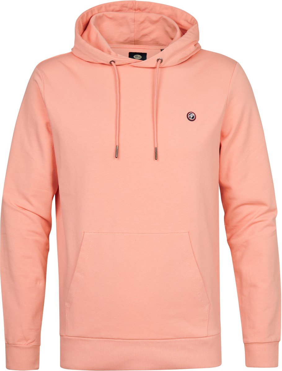 Petrol Industries Hoodie Heren - Trui met Capuchon - Kangoeroezak - 95% Katoen, 5% Elastaan - Comfortable Sweater Mannen - Rood - Maat M