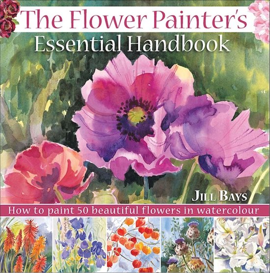 The Flower Painters Essential Handbook - cover