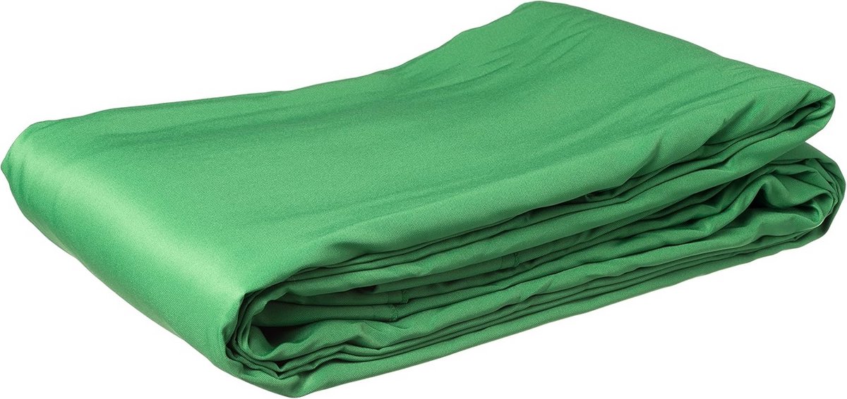 Groot Polyster Achtergronddoek 3x6m Chromakey Groen voor Fotografie en Video