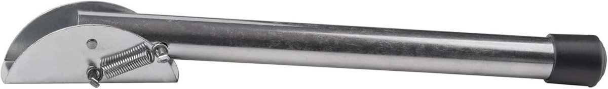 Deurstopper 25x300 mm verzinkt - deurvergrendeling buiten - deurhouder - bescherming tegen toevallig dichtvallende deuren - poorten - beveiliging