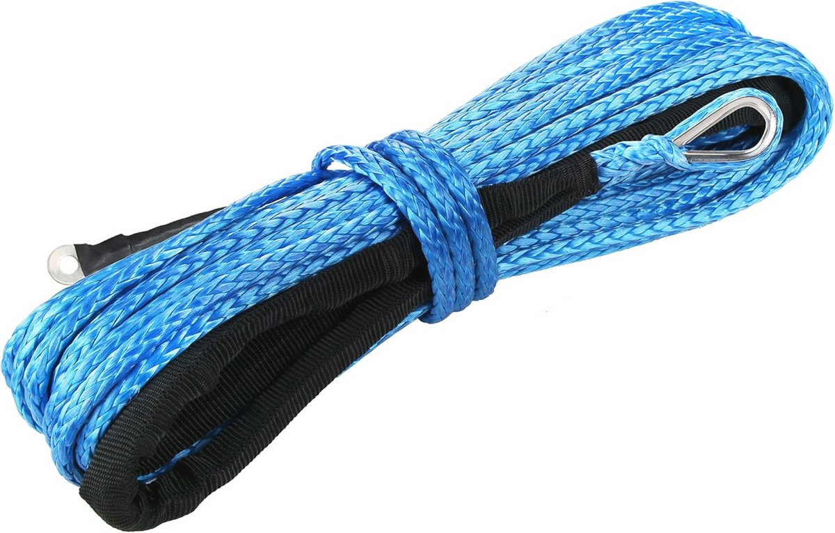 Synthetisch Lier Touw 1/4" x 50ft voor Off Road Voertuigen - Lichtgewicht en Sterk