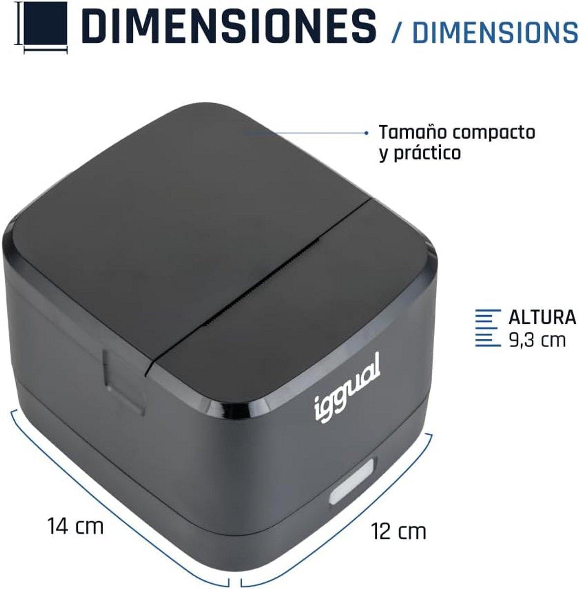 Thermische Kassaprinter USB RJ11 58mm Snel 90 mm/s Compatibel met Windows en Mobiel