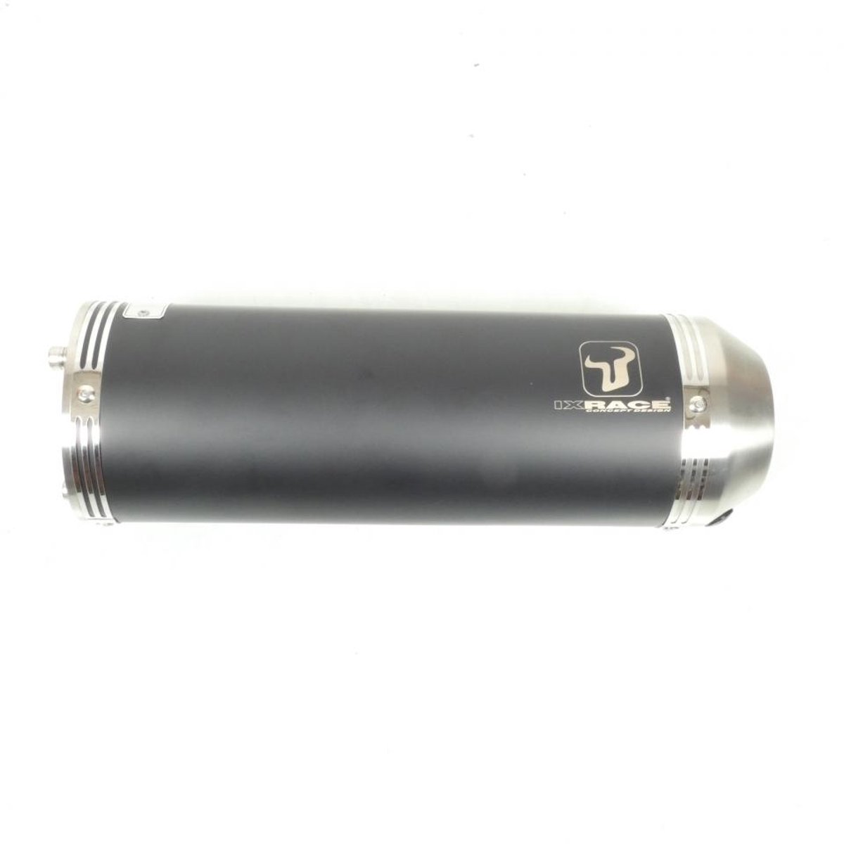 Silencieux d'échappement Inox noir mat Ixrace pour moto Yamaha 125 WR PZ9014B