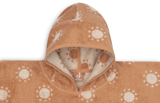 Jollein Badponcho - 100% Badstof - 1-2 jaar - Jacquard - Sun Reversible van Merkloos — afbeelding 3