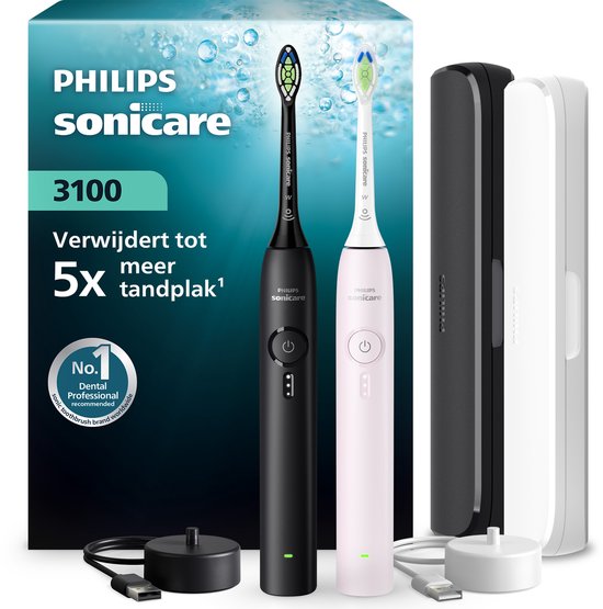 Philips Sonicare 3100 Series HX4072/42 Duopack