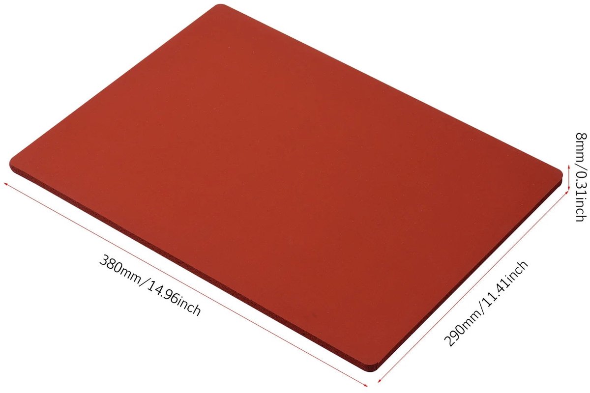 Hittepers Serie - Siliconen Mat - Hoog Temperatuurbestendig - Dubbelzijdig Gebruik - Hittebestendige Pad - Voor Crafters - Model Easy Press 2