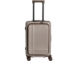 NINETYGO Coffee Jorney - 4-wiel cabinekoffer S 55 cm (flat white)