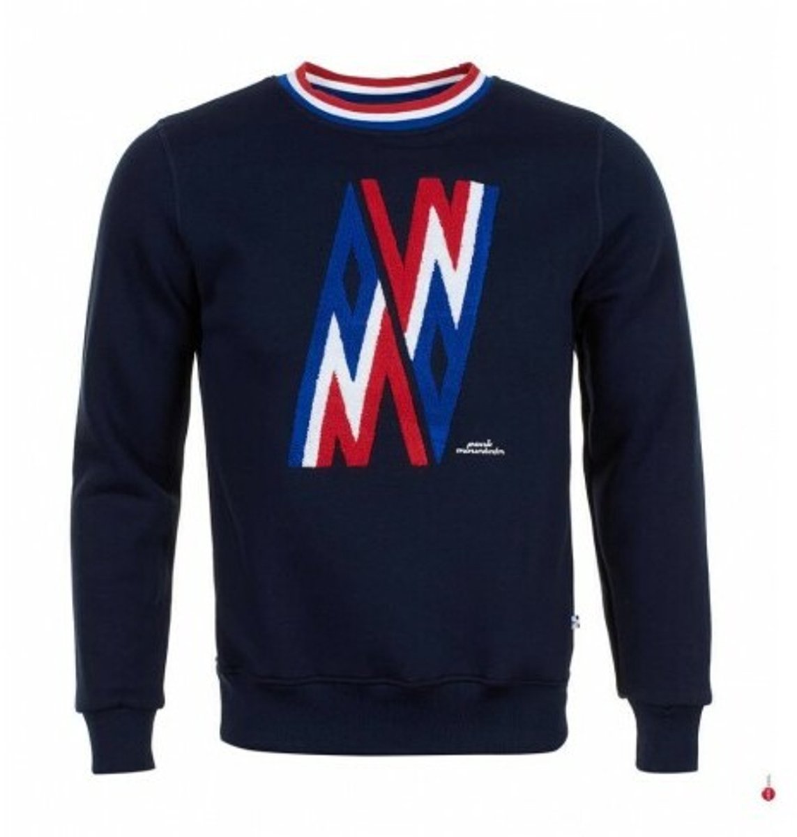 Sweater met ronde hals Peak Mountain Contamine Blauw