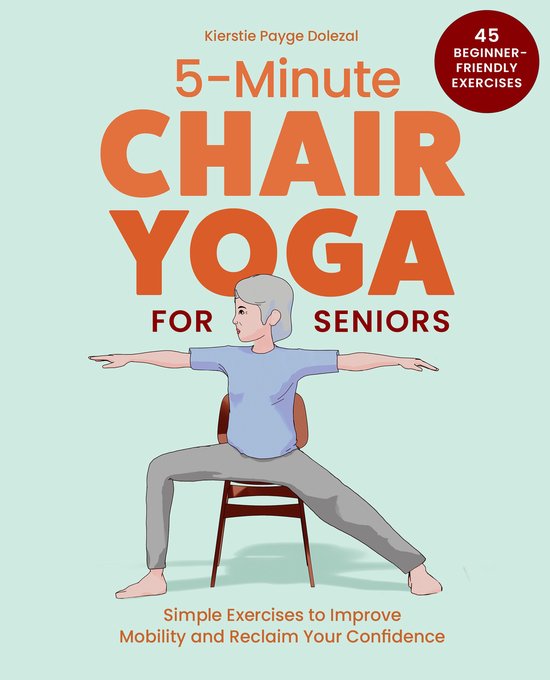 5-Minute Chair Yoga for Seniors - cover