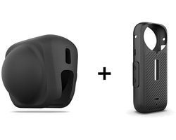Geschikt voor Insta360 X5/X4 lensbeschermhoes van siliconen, lenscover, accessoires voor 360°-actiecamera's