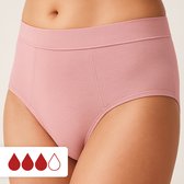 Menstruatie Ondergoed 4-laags Lekvrij Roze - Tot 12 uur Lekvrij - Incontinentie Ondergoed - Absorberende Slip - Onderbroek - Period Underwear