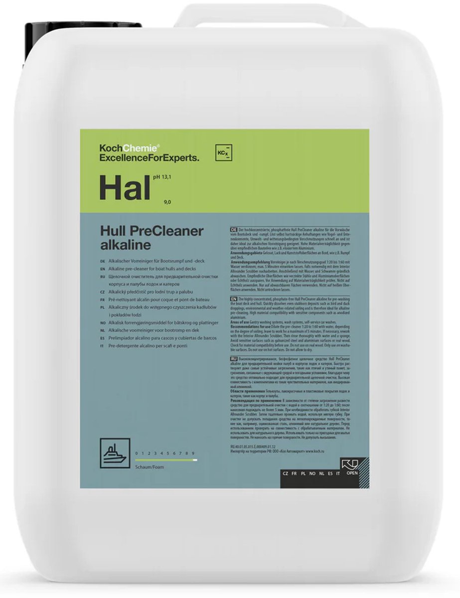 Koch Chemie Hull PreCleaner Alkaline 10 liter - Alkalische voorreiniger