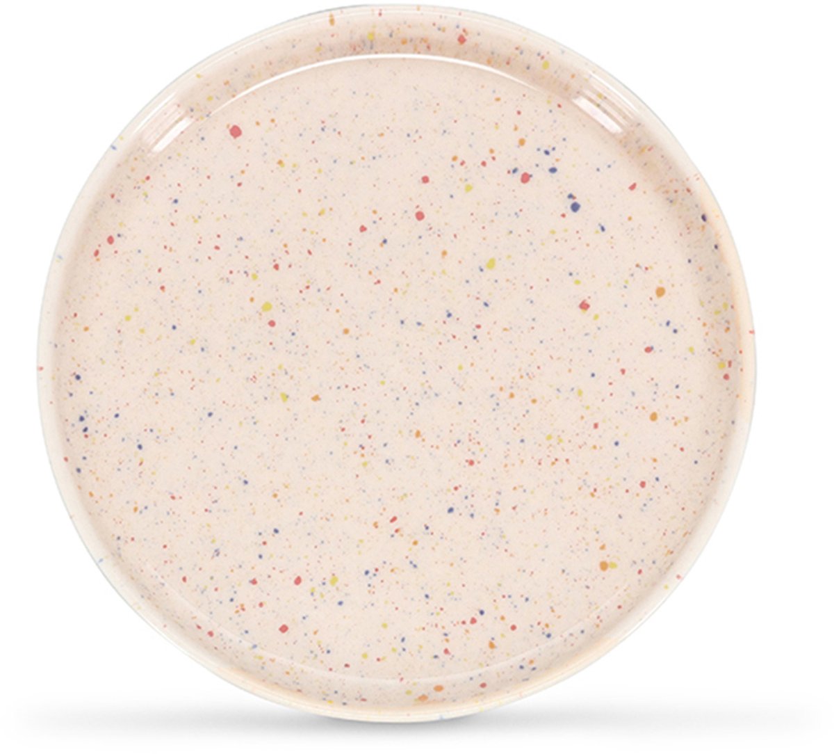ONA Plat bord 20,5cm beige Fika (Set van 4)