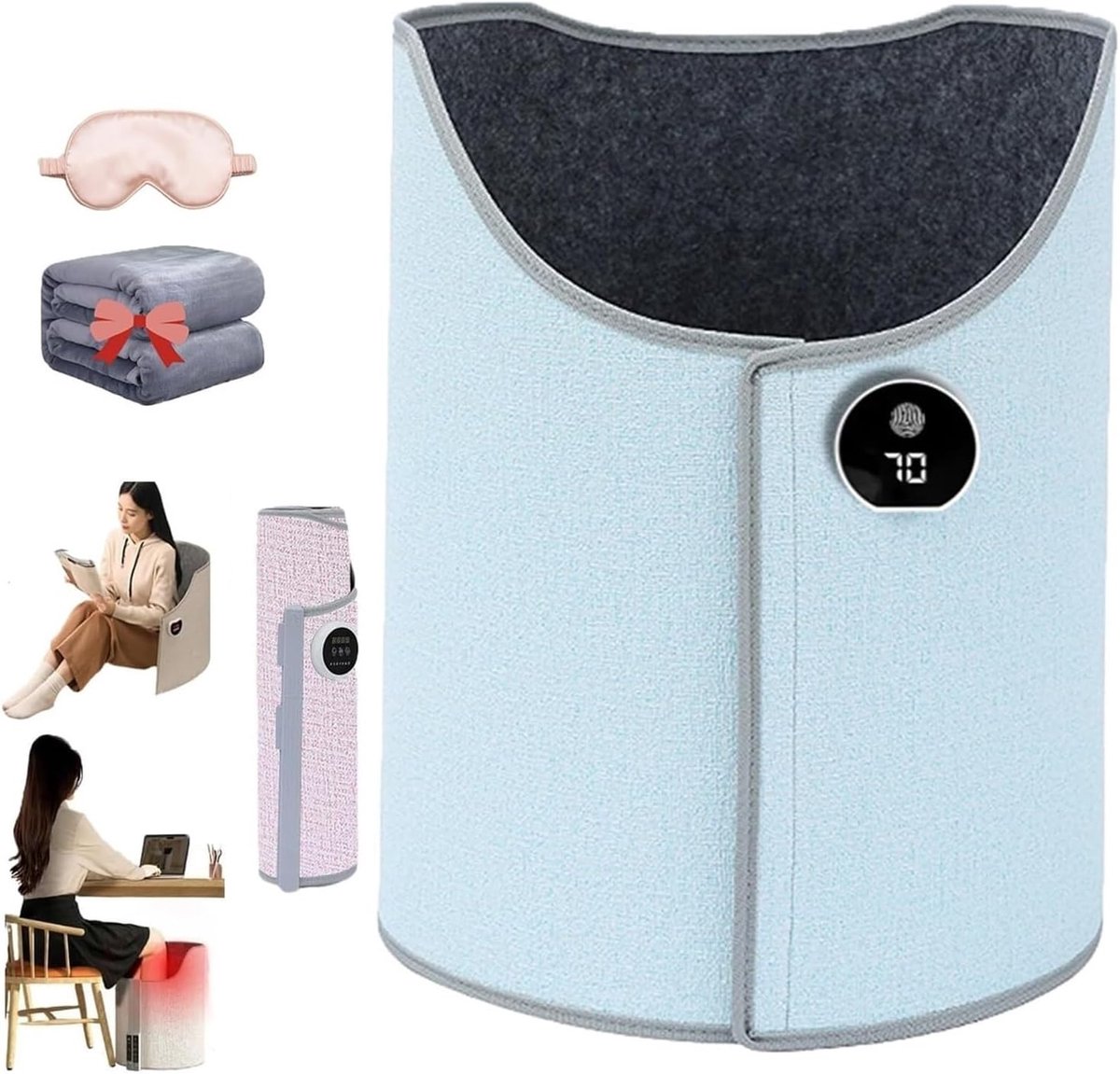 Opvouwbare Draagbare Ventilatorkachel met 5 - Opvouwbare - €38,99