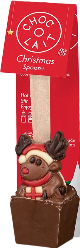Hot chocolate MoMe Choc-o-lait Spoon+ Christmas, 43 g