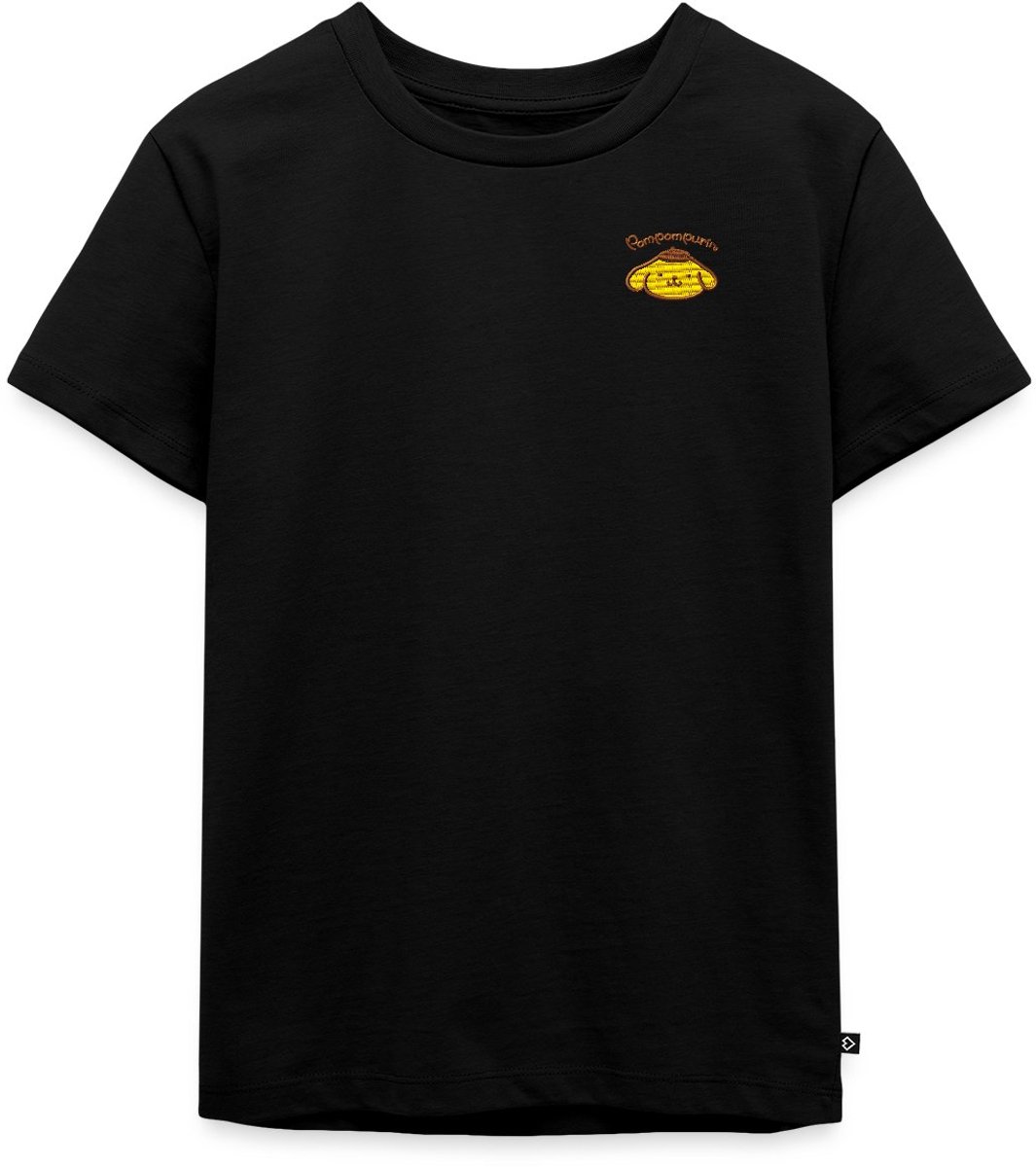 Pompompurin Geborduurd Portret Premium T Shirt Kinderen