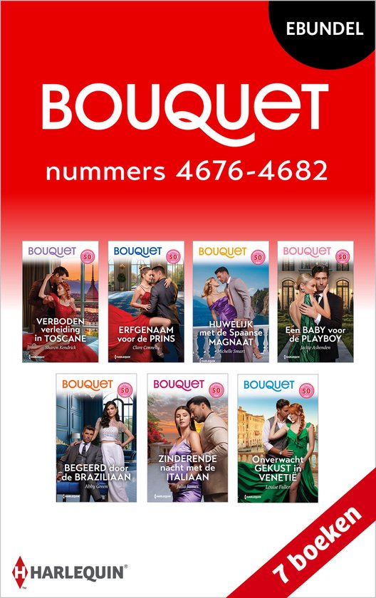 Bouquet e-bundel nummers 4676 - 4682