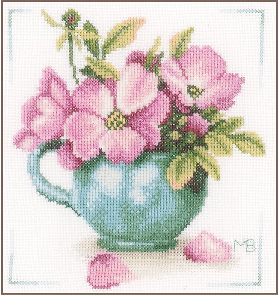 Kit de comptage Roses sauvages - Lanarte - PN-0164070