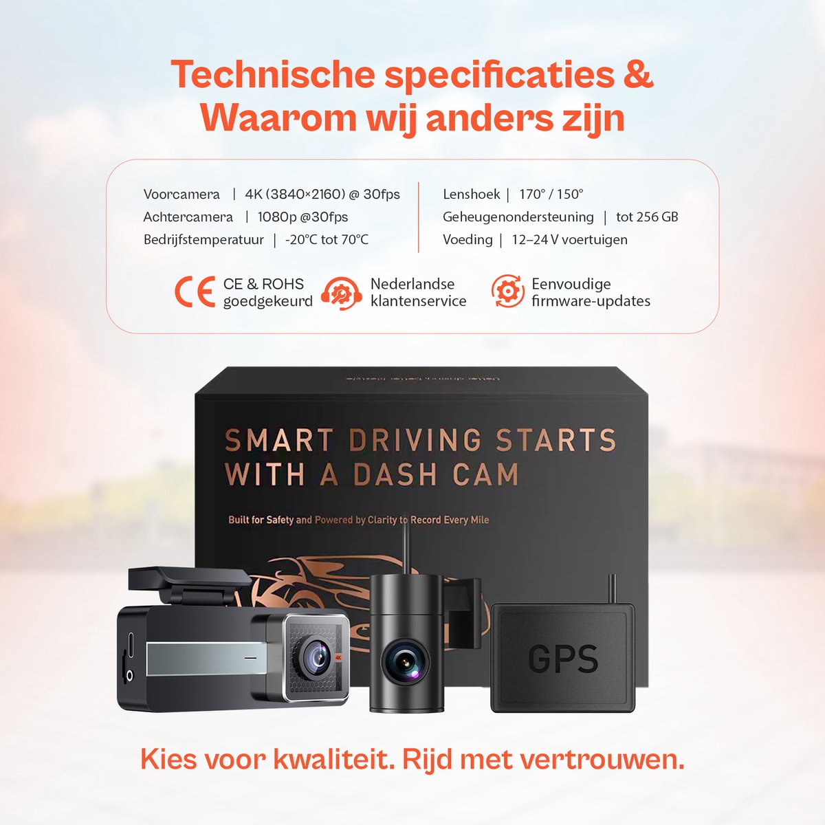 Koogle Dashcam - Dual 4K thumbnail 3