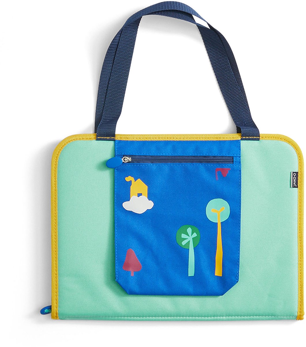 HABA Kinderkoffer Schranktrolley 4 Rollen, Trolleytasche, Kreativtasche und Kulturbeutel