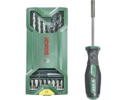 Bosch Accessories 2607017654 Mini X-Line Boor- en bitassortiment 16-delig