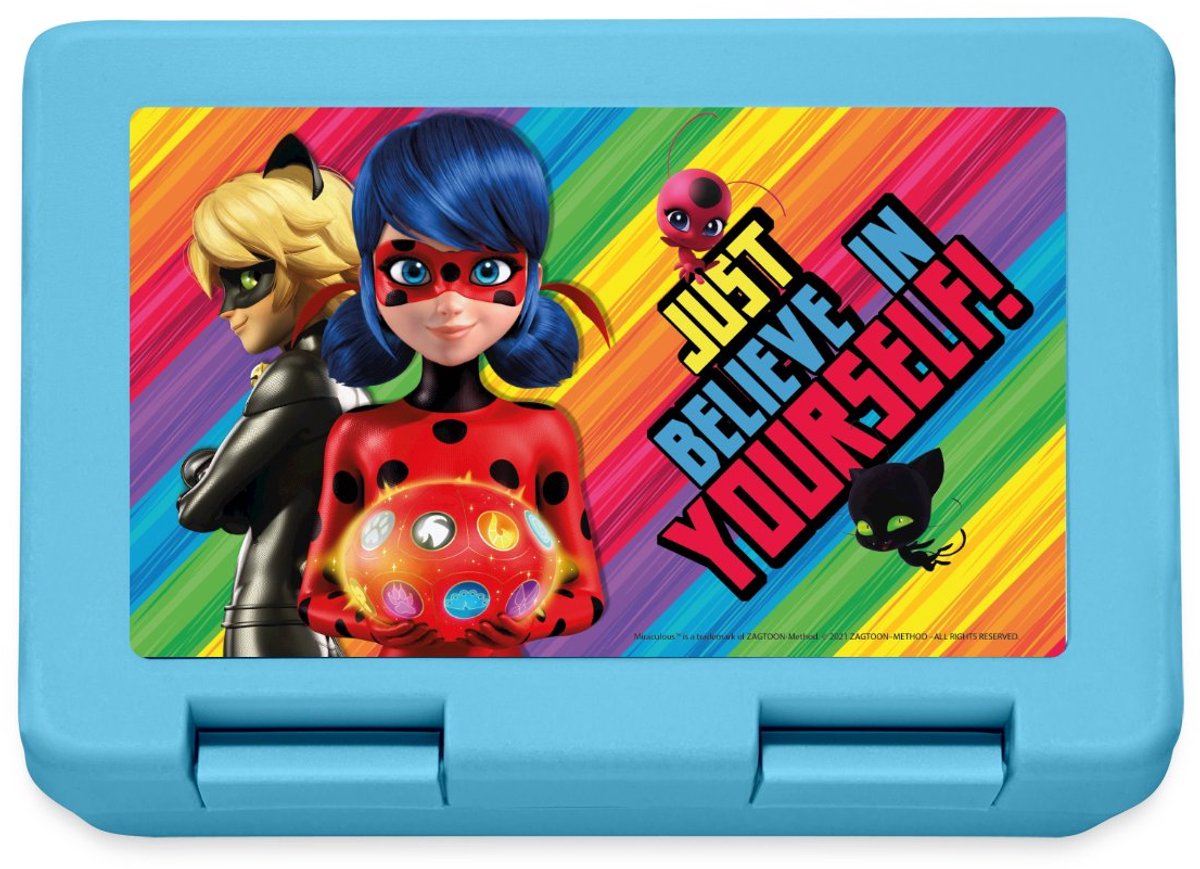 Miraculous Just Believe In Yourself Ladybug Broodtrommel Lunchbox