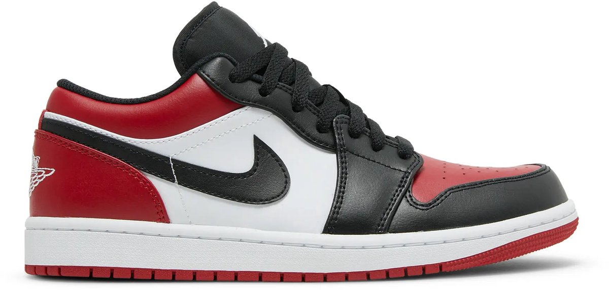 Jordan 1 Low Bred Toe