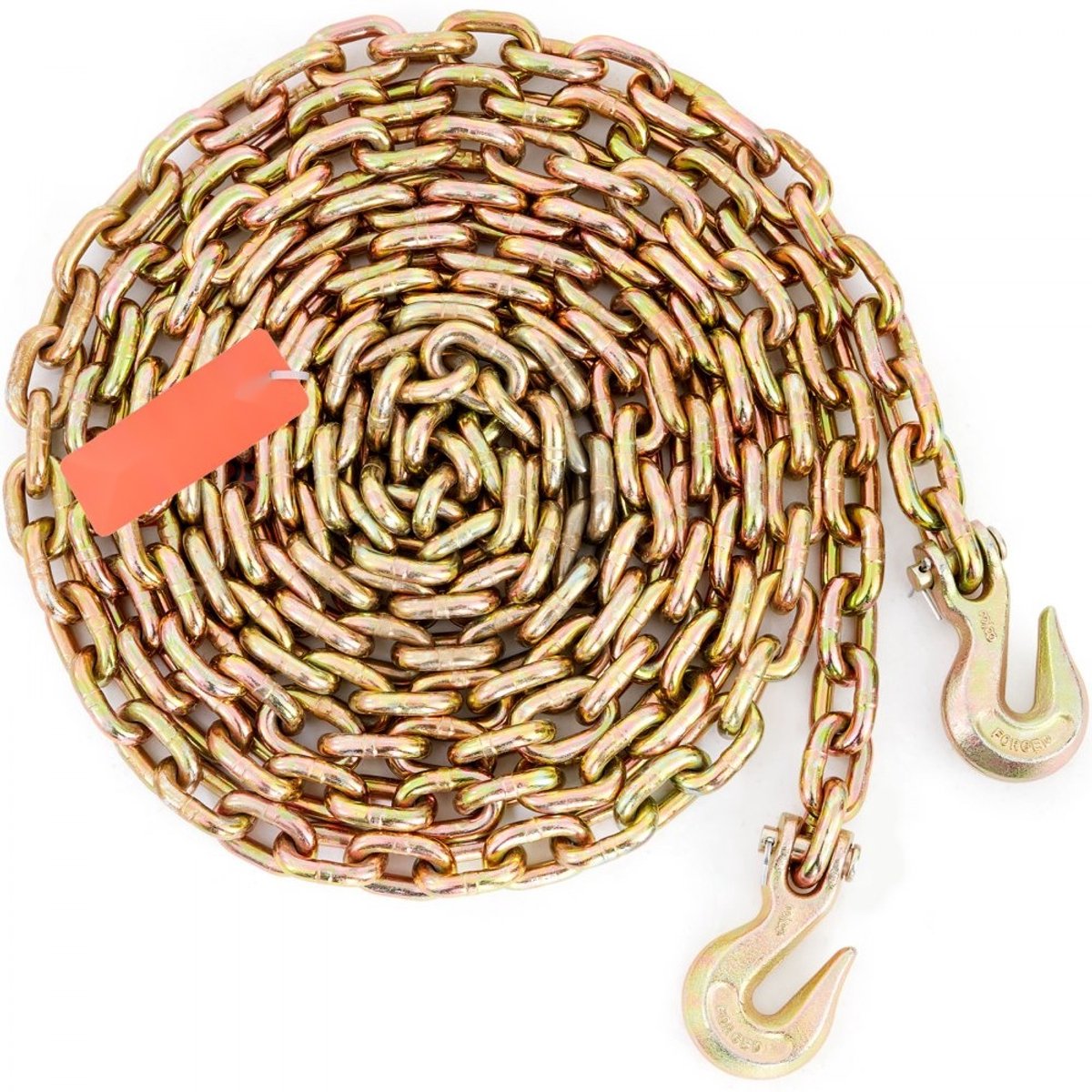 Sleepketting - G80 Transport- en Bindketting - Diameter 9,53 mm - Lengte 6 m - Werklast 3220 kg - Staal - Voor bosbouw, hijsen en slepen
