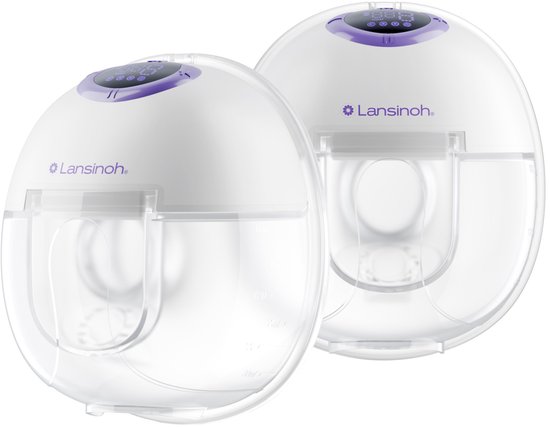 Tire-lait double face sans fil Lansinoh