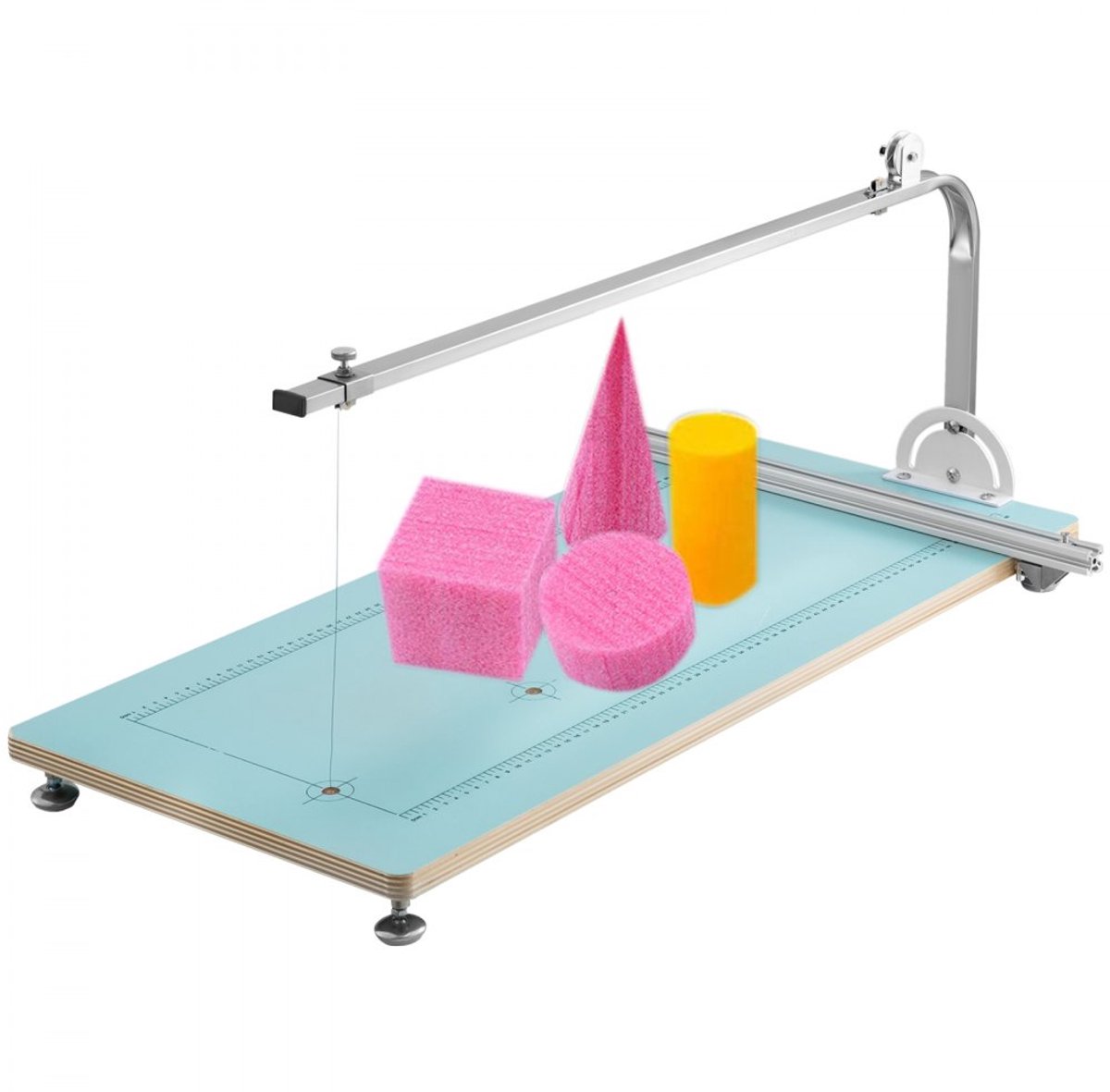 Schuimsnijder - Piepschuimsnijder Tafelmodel 20 cm - Hete Draad - Regelbare Temperatuur - Met Werktafel - Voor EPS/XPS