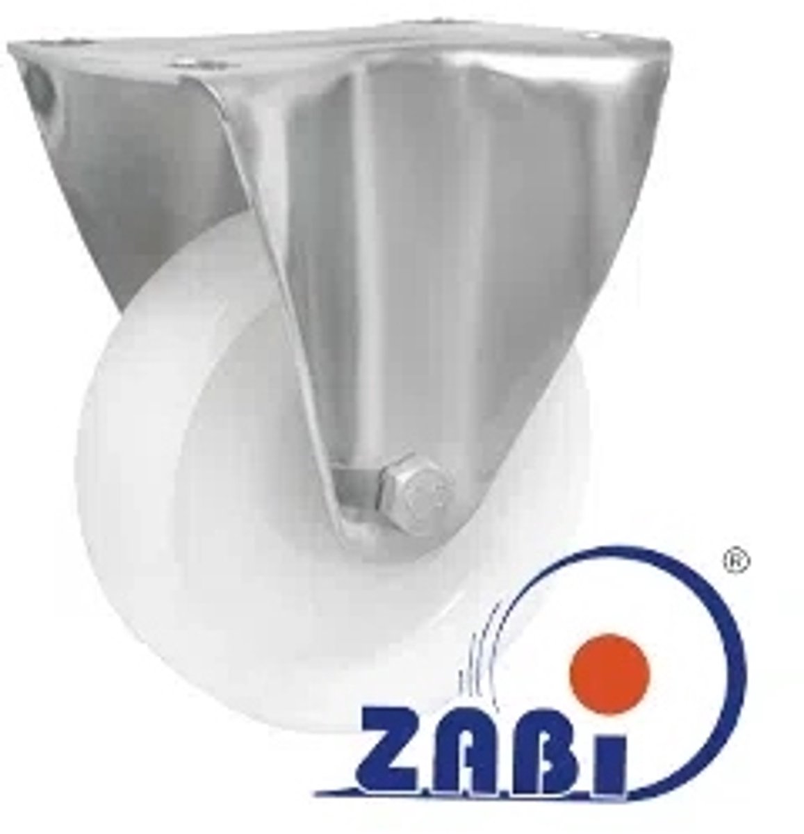 Zwenkwiel Polyamide 100mm - Zwaar belastbaar
