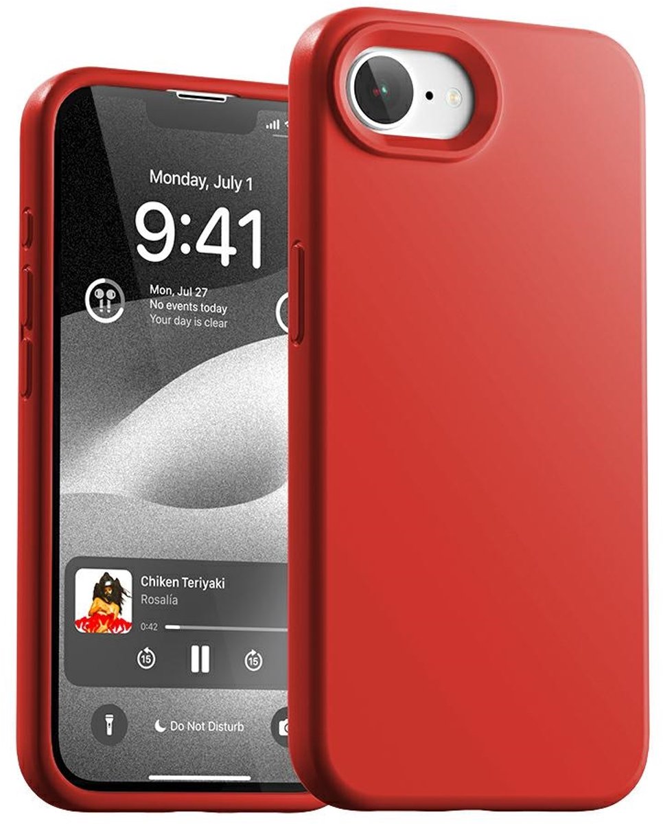 Mercury Siliconen Hoesje Voor Iphone 16E Beschermende Hoesje Flexibel