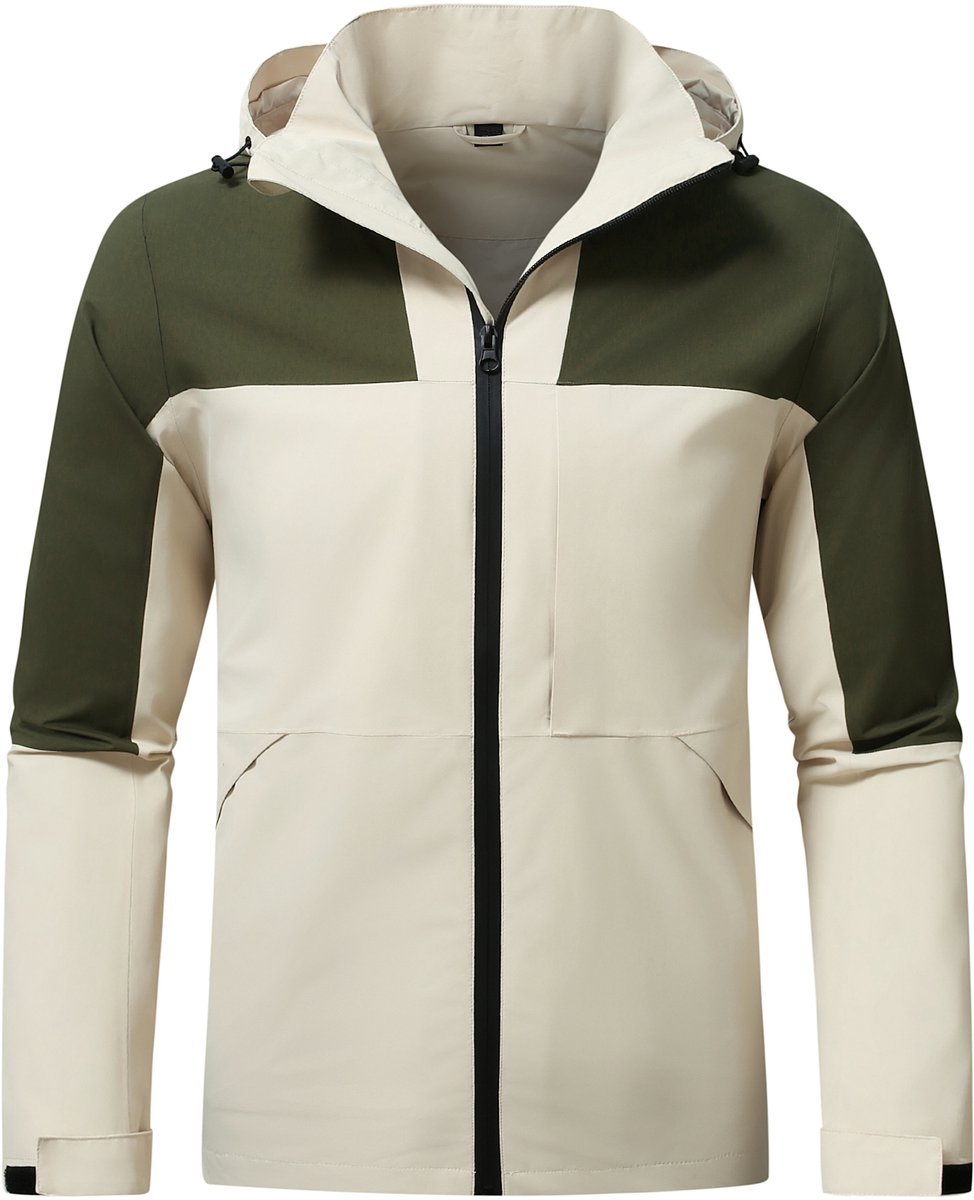 YOUTHUP Jack Tweekleurig en 3-in-1 Outdoorjas Groen