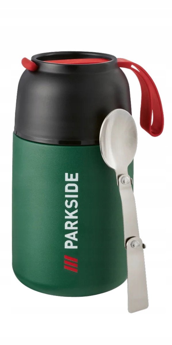 Parkside Thermos Lunchbox 0,65L met Opvouwbare Lepel
