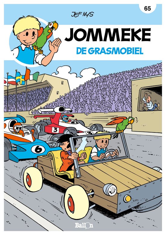 De belevenissen van Jommeke 65 - De grasmobiel