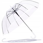 XXL Transparante Trouwparaplu 117cm - Perfect voor Koppels & Fotoshoots