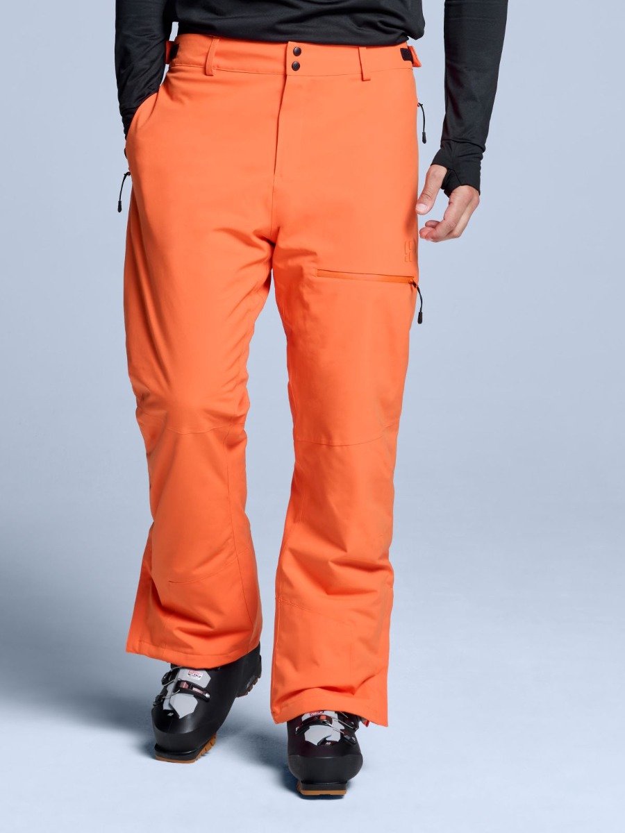 Poederbaas Arctic 2L Insulated Pant Men – Wintersport Gevoerde broeken Lange broeken Oranje