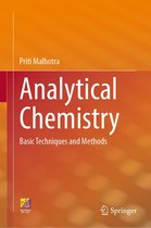Livre "Analytical Chemistry Basic Techniques and Methods" par Priti Malhotra, avec le logo Springer.