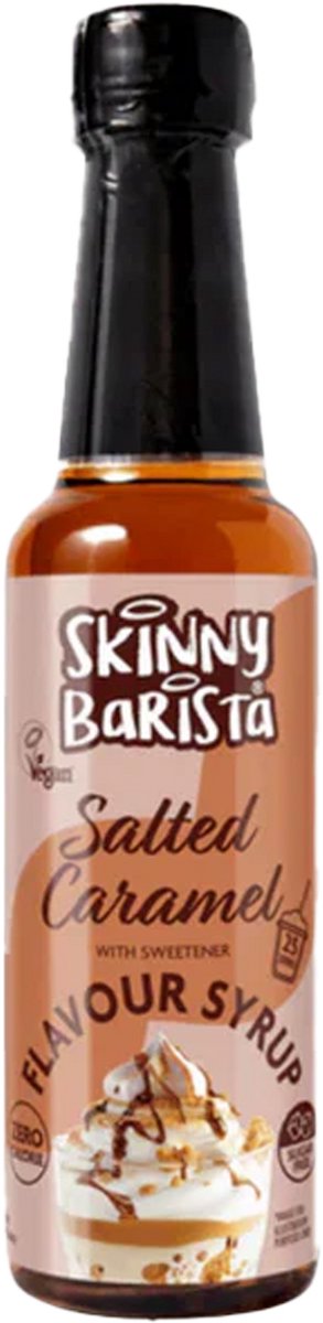 Skinny Foods Barista Syrup (250ml) Salted Caramel - Functionele voeding - Sauzen/Siropen