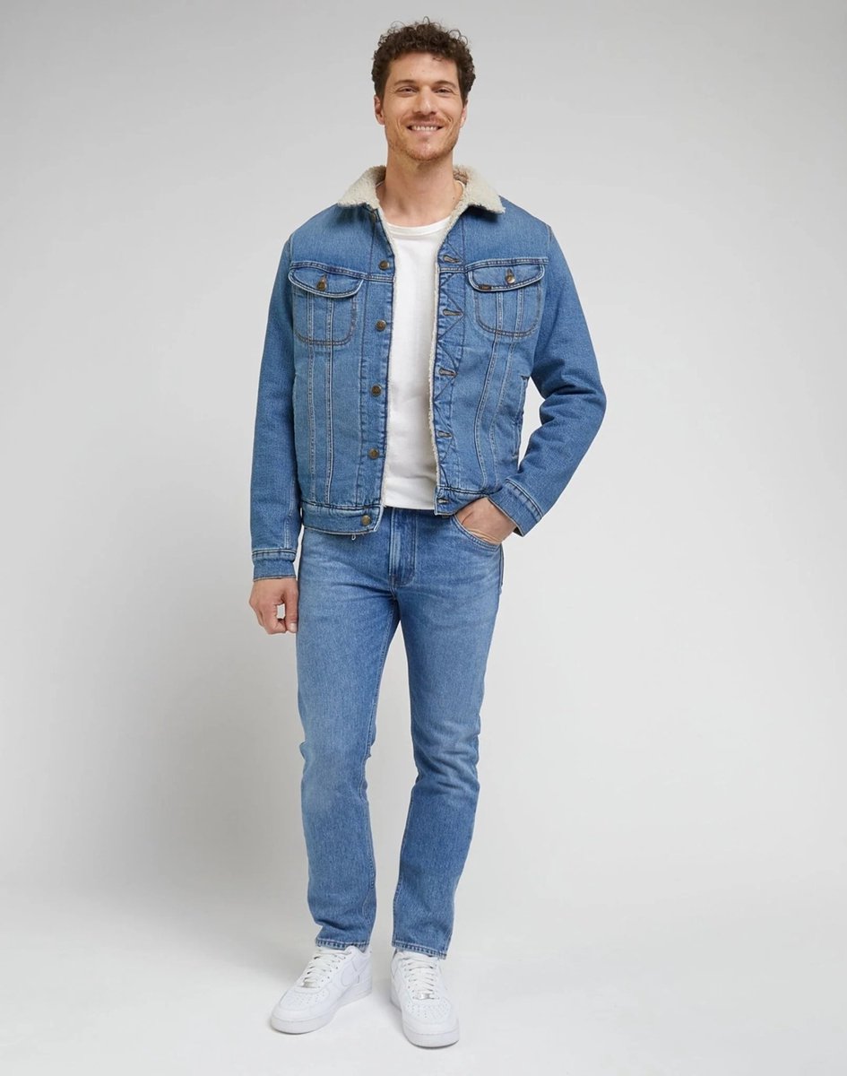 Lee Rider Slim Fit Spijkerbroek 33 30 Man Blauw