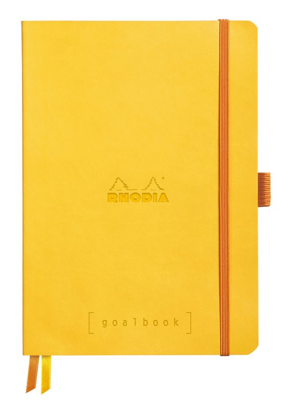 Rhodia Goalbook – Bullet Journal – A5 – 14,8x21cm – Gestippeld – Dotted – Oranje