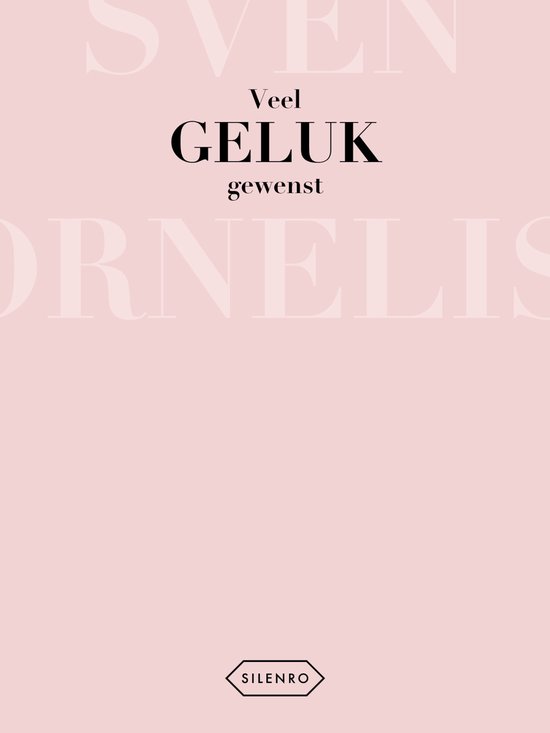 Veel geluk gewenst - cover