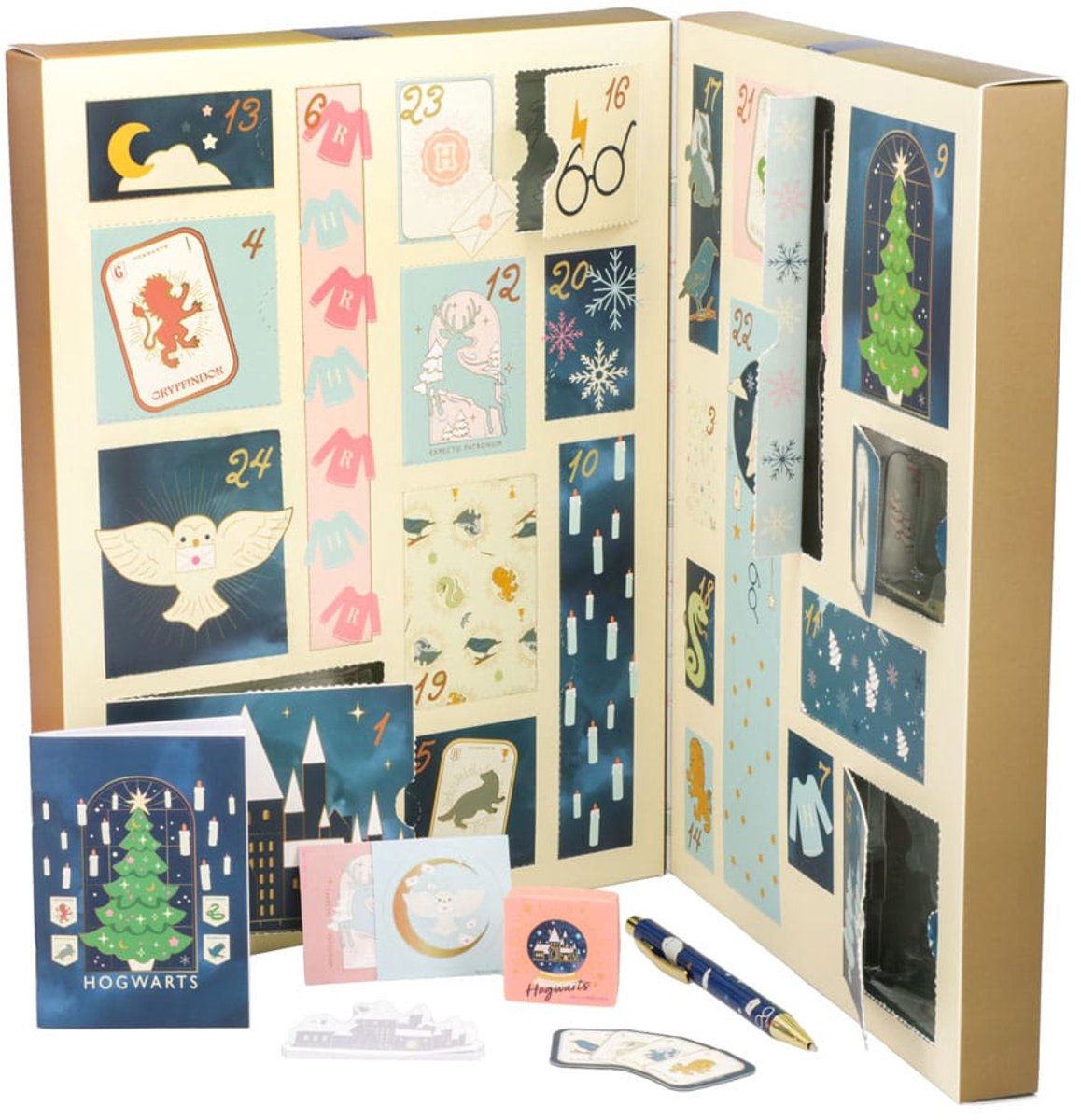 Paladone Harry Potter adventskalender met schoolspullen – foto 3