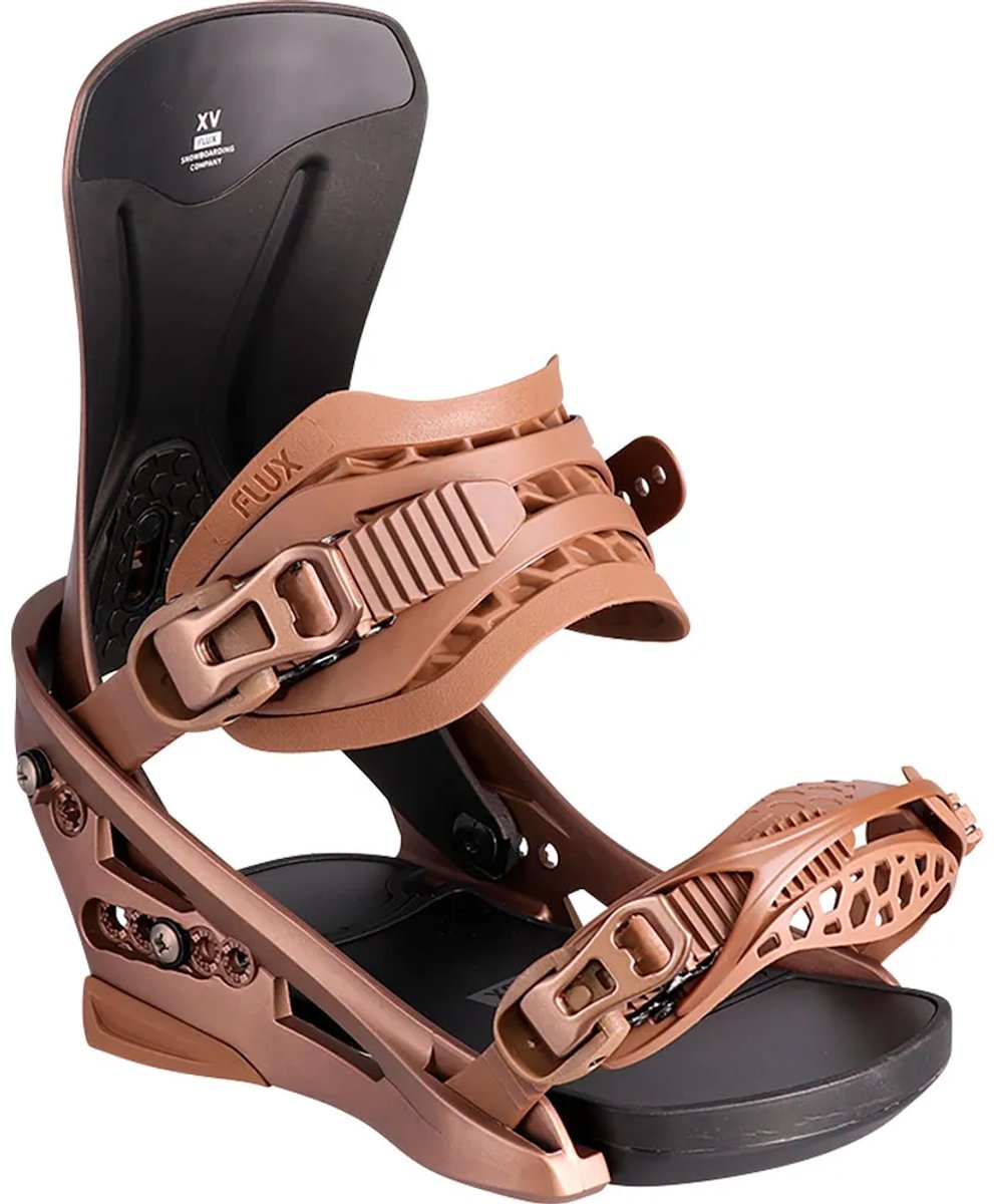 Flux Snowboardbindingen Bruin L