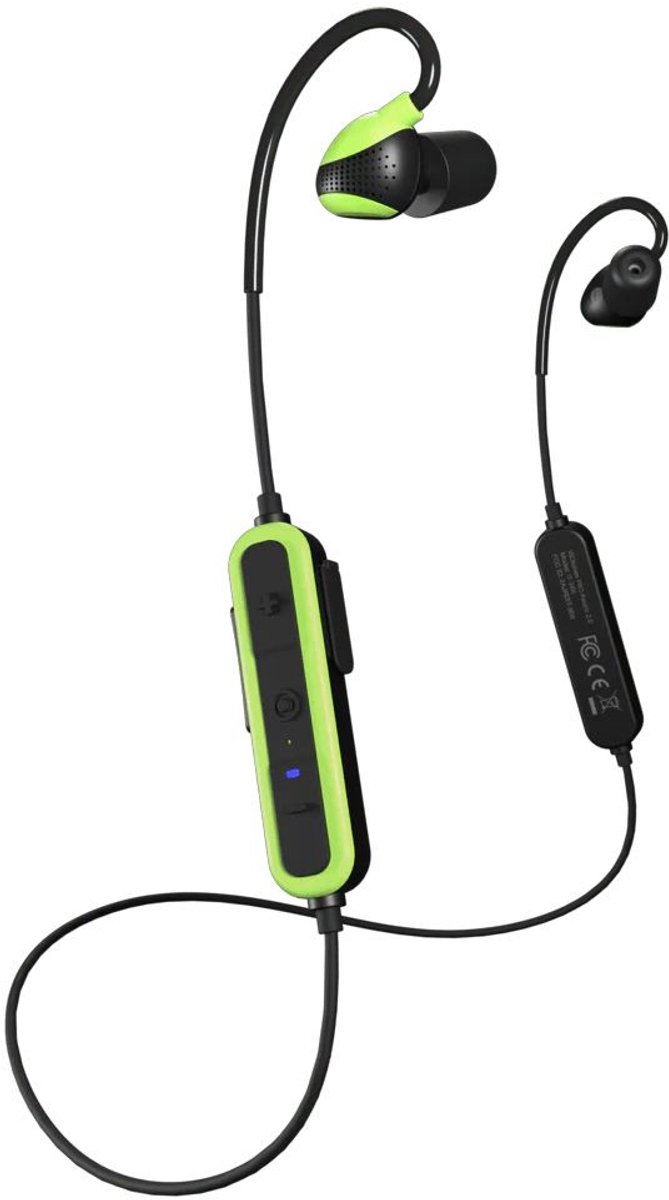 ISOtunes PRO Aware 2.0 Gehoorbescherming – Bluetooth 5.4 Auracast – Aware Technology – SNR 33 dB – USB-C Snelladen – IP67 – Groen
