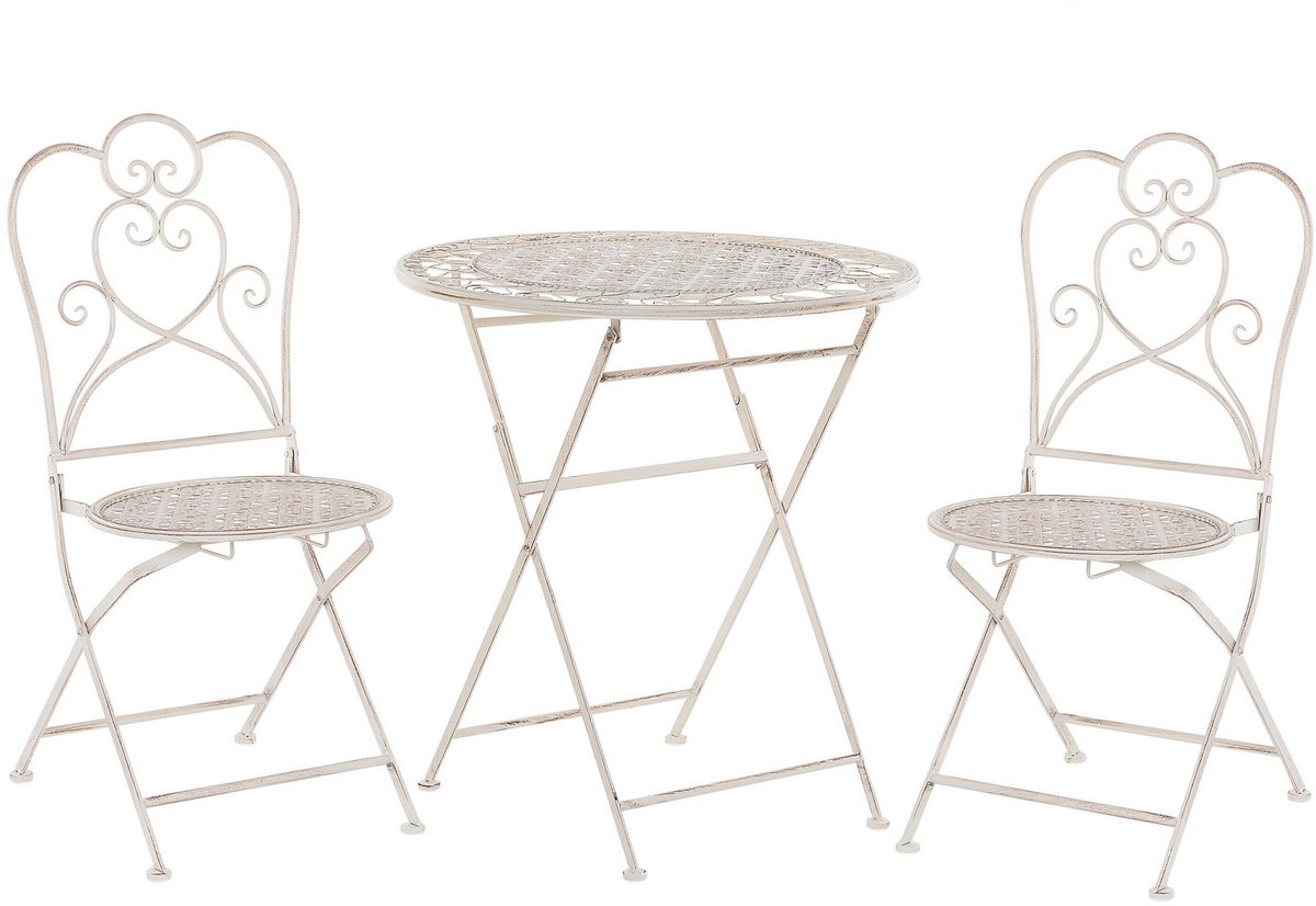 Beliani TRIESTE Bistroset beige