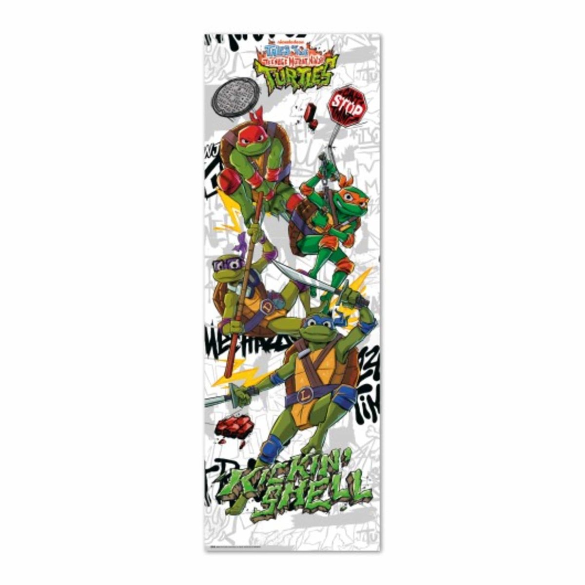 Grupo Erik Poster Teenage Mutant Ninja Turtles - 53x158cm Divers