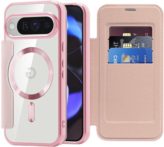 SUPCASE Magsafe Portemonnee, Magnetische Kaarthouder Met Telefoonhouder Houd 6 Kaarten Rfid Blokkering Krachtige Magneetsluiting Mag Safe Wallet Voor Iphone 16 15 14 13 12 Serie Roze 2138023208